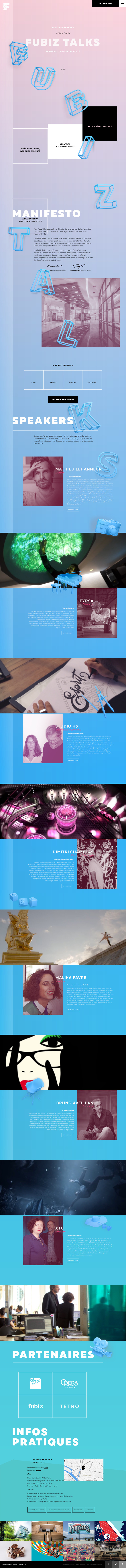 Fubiz Talks 2016 - Le rdv incontournable de la création