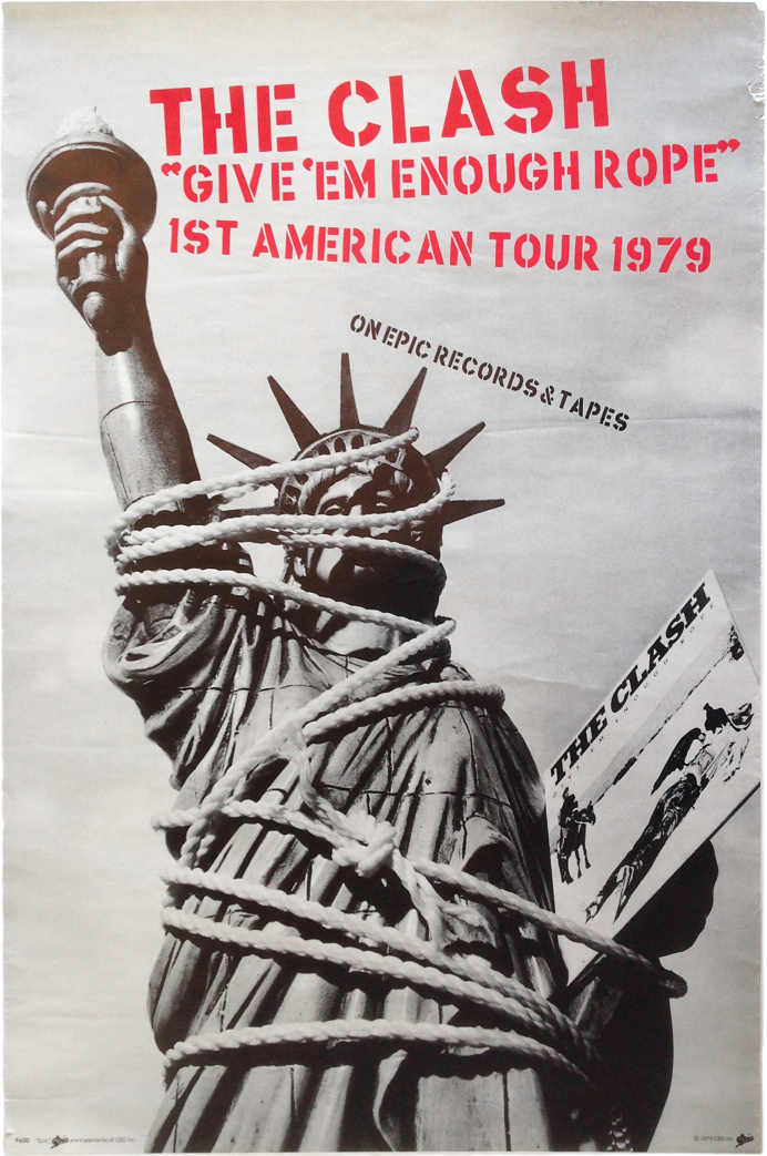 The Clash American Tour Poster, 1979