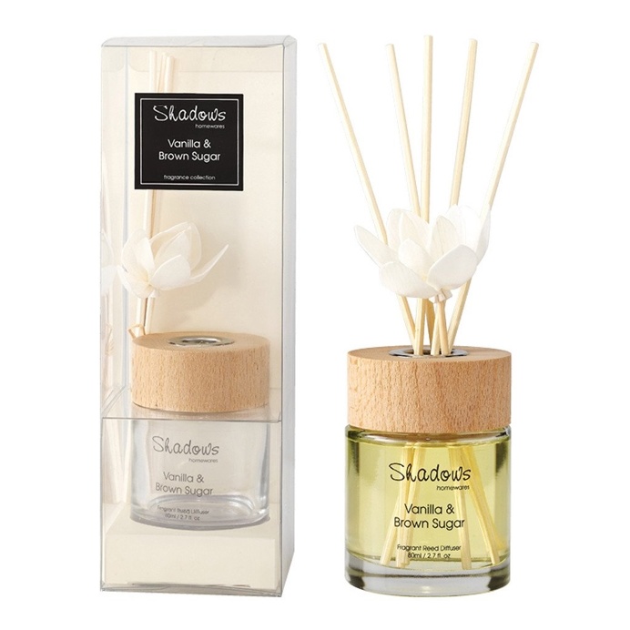 Fragrant Solar Flower Diffuser Vanilla & Brown Sugar, 80 ml