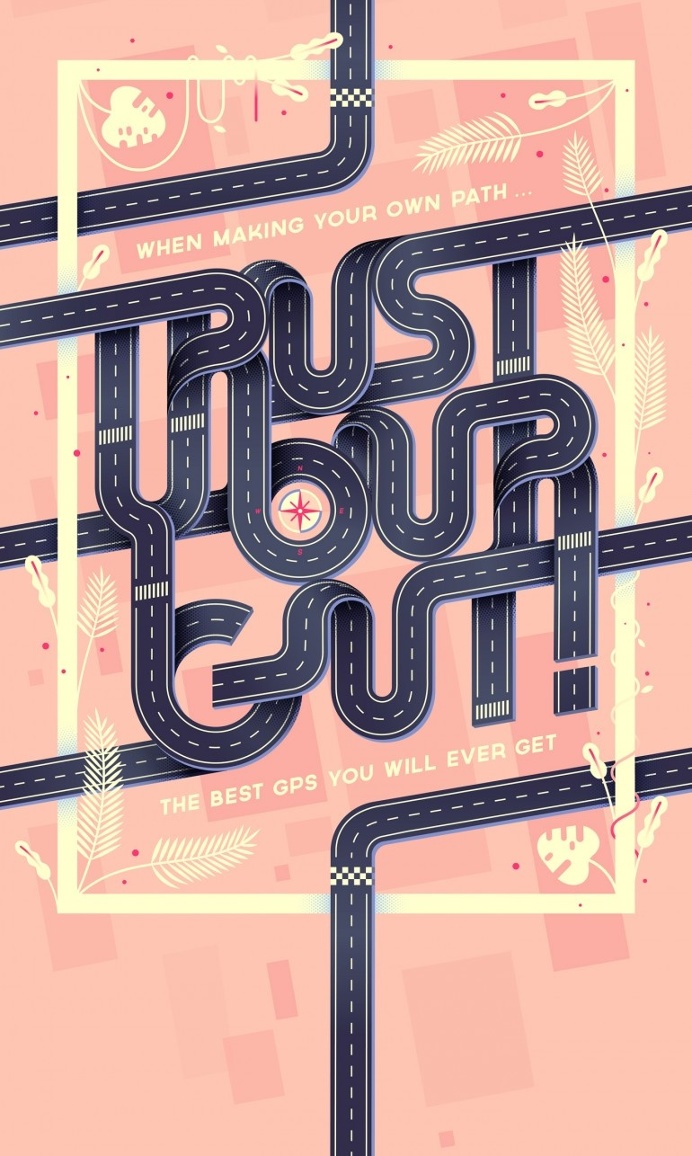 Trust your gut! · Poster