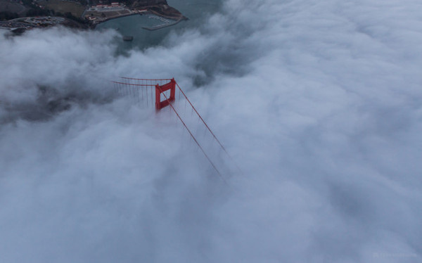 Flying over Golden Gate 2 #photography #aerial #landscape