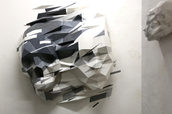 DAVID MESGUICH / WORK / ABOUT / CV / CONTACT #design #craft #sculptures #low #poly