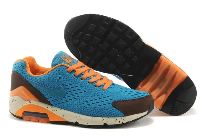 Blue Nike Air Max 180 Mens Em