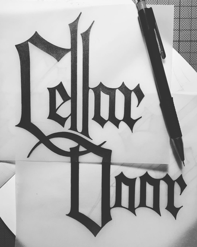 Lettering | 'CellarDoor' #lettering #typography #CellarDoor #type #design