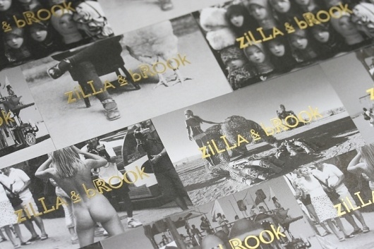 Sweet Creative | Recent-Work | Zilla &Amp; Brook #white #business #card #black #identity #and #logo #foil