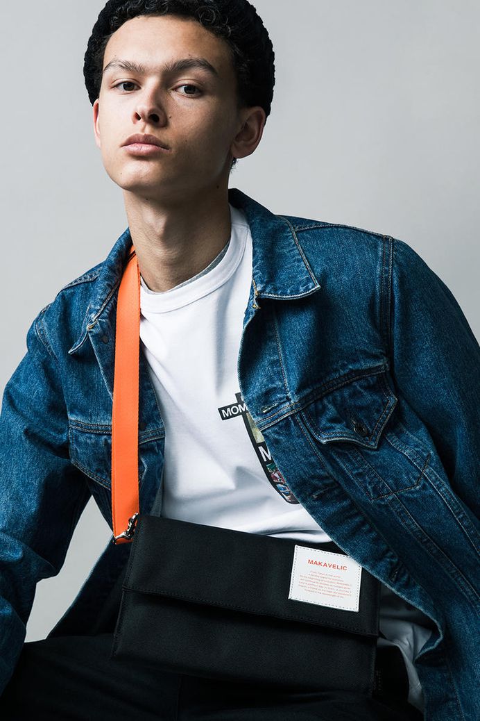 MAKAVELIC Fall Winter 2018 Collection Lookbook bags accessries outerwear jackets pullovers shirts