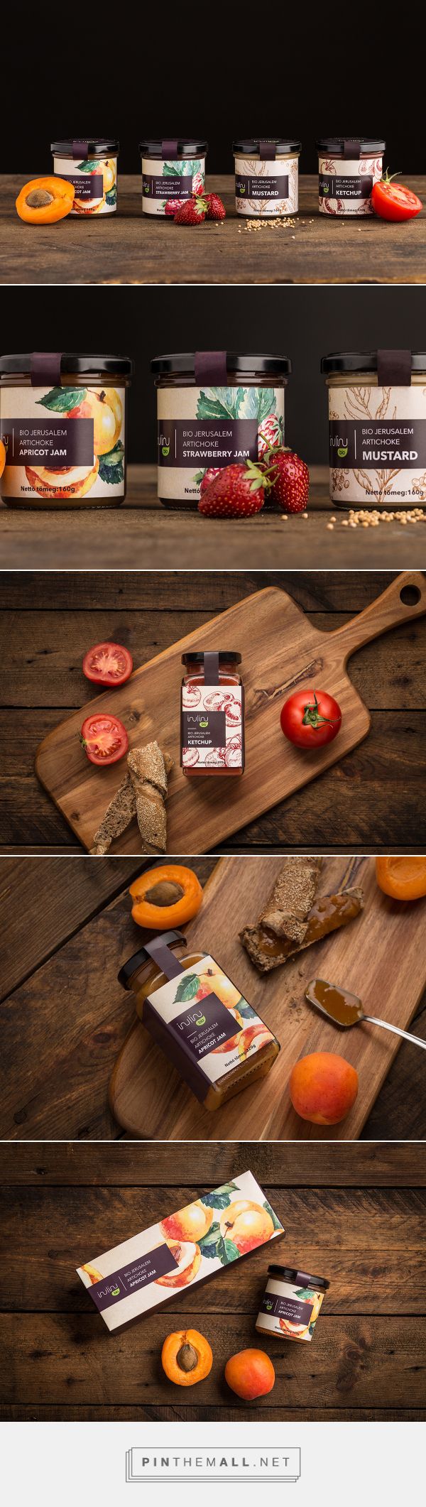 INULINU Sauces and Jam Packaging by DekoRatio Branding & Design Studio