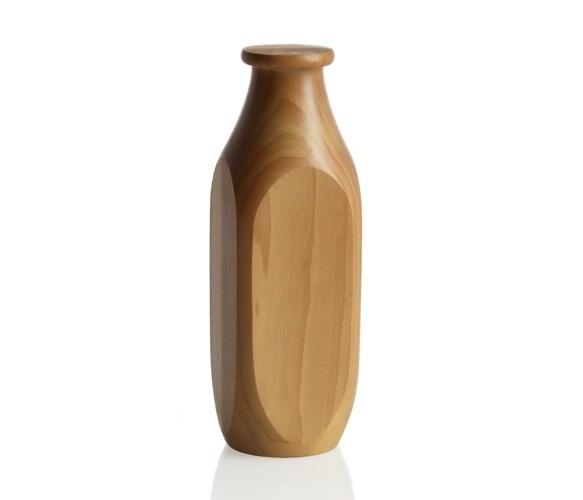 Wooden Milk Bottle #milk #wood #bottle