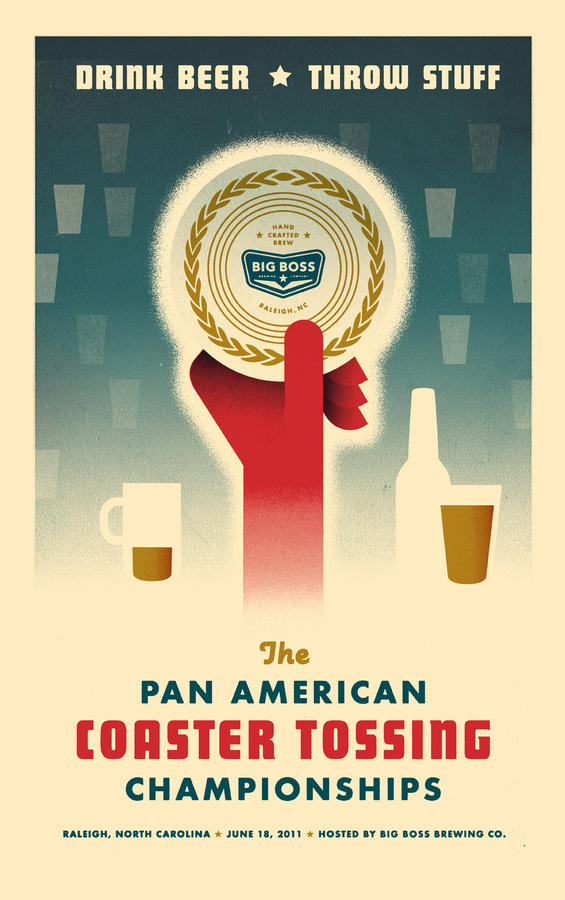 Pan American Coaster Tossing Championships — McKinney #big #boss #poster