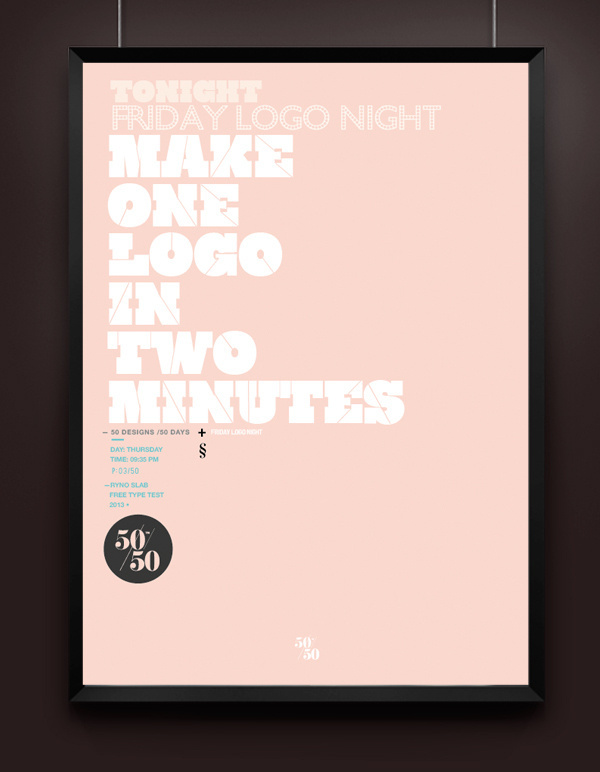 50/50 by MENTHOL™ #menthol #poster