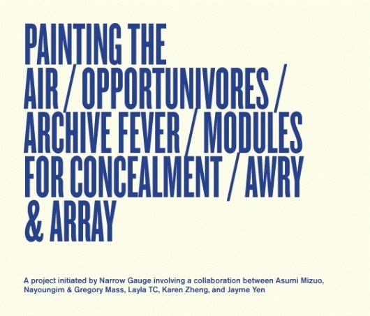 manystuff.org — Graphic Design daily selection #opportunivores #air #the #modules #archive #for #painting #concealment #fever