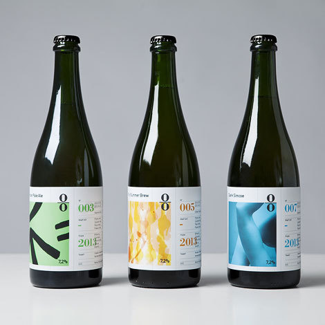 O|O Brewing Bottles #packaging #beer #bottle