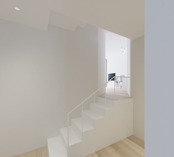 Palanga_01 on the Behance Network #wood #white #interior #dizonaurai