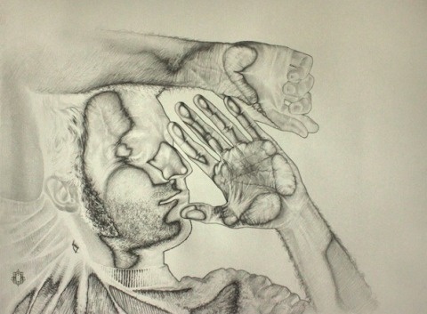 Oriol Angrill JordÃ | PICDIT #portrait #drawing #art
