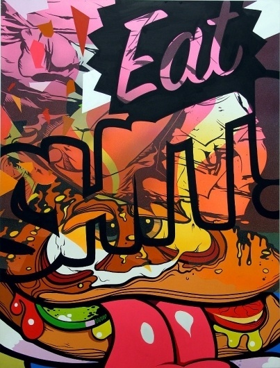 Pose - F C H i C H K 'L #pose #graffiti #illustration #art #typography