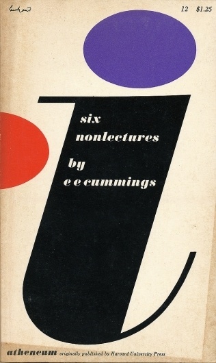 All sizes | Six Nonlectures cover by Paul Rand | Flickr - Photo Sharing! #cover #rand #book #paul