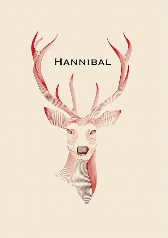 Hannibal Poster #design #hannibal #poster #art #fan