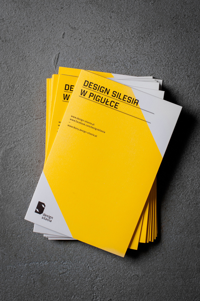 Design Silesia – brochure #font #caps #typeface #uppercase