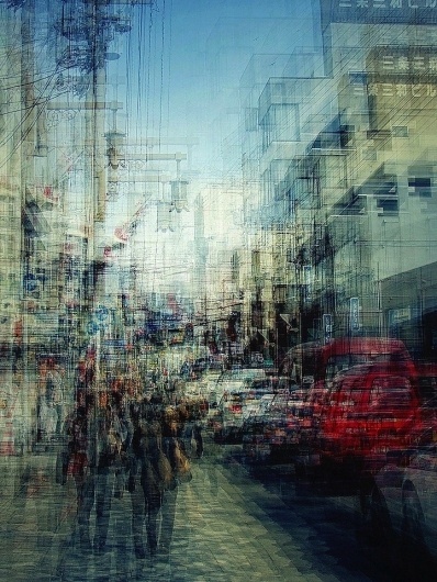 Uniquely Capturing the Bustling Streets of Japan - My Modern Metropolis #design