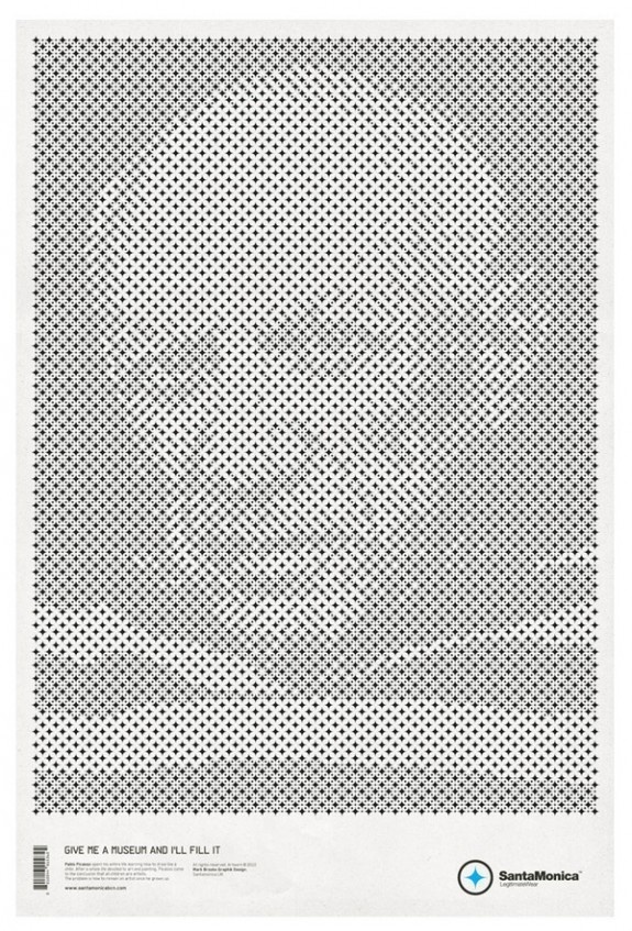 Star Grid Posters #mark #picasso #branding #print #design #pablo #grid #posters #poster #santamonica #star #brooks