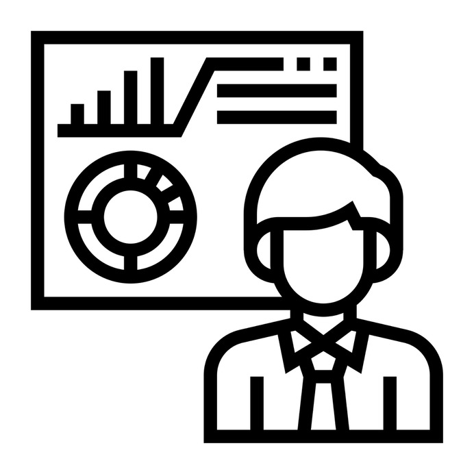 See more icon inspiration related to forecast, user, chart, person, avatar, forecasting, analysing, reporter, graphs, information and people on Flaticon.