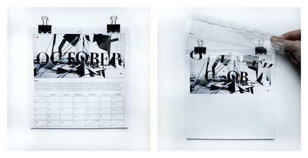 CALENDAR '12 on Behance #calendar
