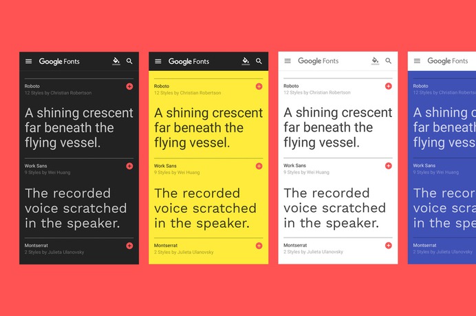 Google Fonts | Yuin Chien