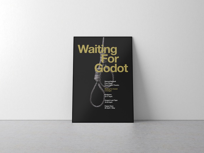 Samuel Beckett A1 Posters &ndash; Deivid Cole