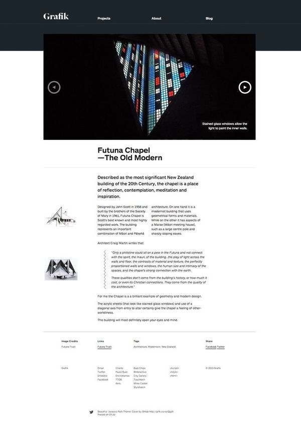 www.grafik.co.nz #website #grid #layout #web