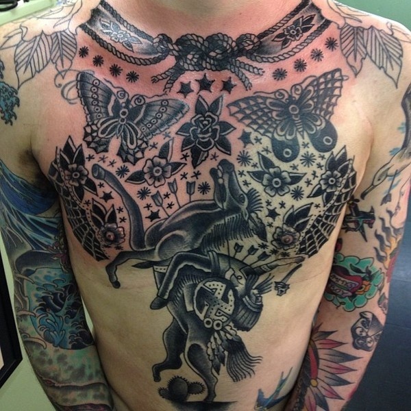 fuckyeahtraditionaltattoos:Sway Leeds, UK #tattoo