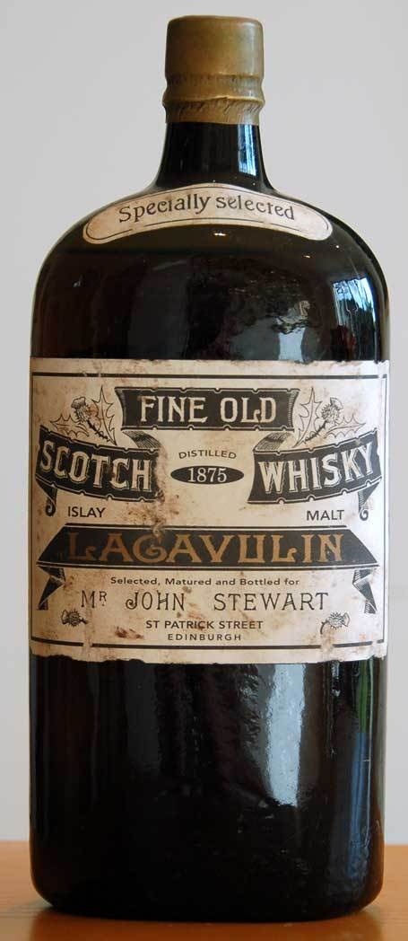 Lagavulin 1875 45KB #whiskey #scotch #victorian #bottle #vintage