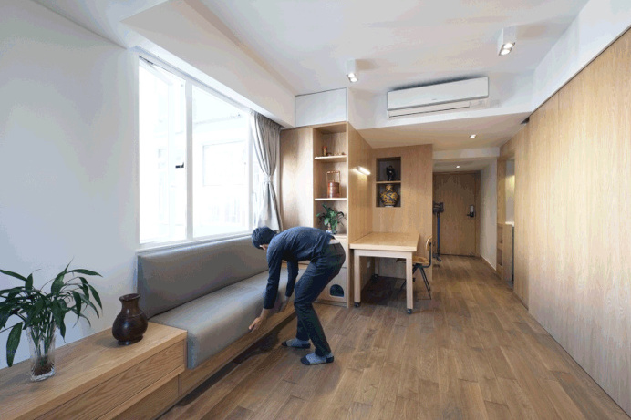 Kowloon Bay Flat / Design Eight Five Two