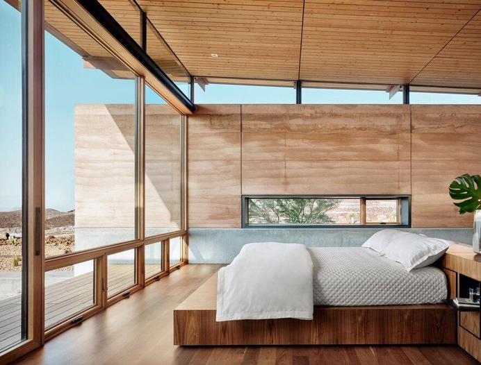 bedroom, Lake Flato Architects