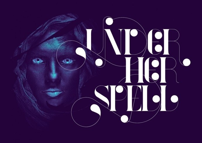 Under Her Spell #calligraphy #lettering #script #typography