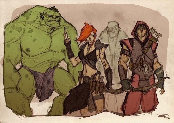 Marvel Fantasy | Denis Medri #hulk #super #heroes #illustration #avengers #marvel #comics