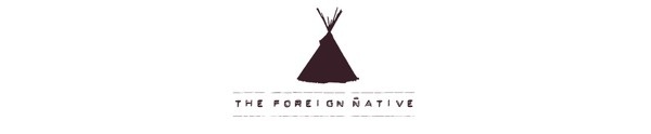 The Foreign Native #logo #tepee