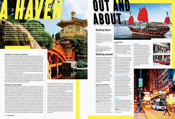 Matt Chase: Escapades Magazine / on Design Work Life #layout #magazine #editorial