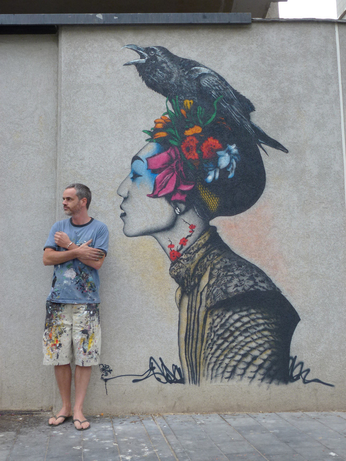 Porcelain by Fin DAC #inspiration #painting #art #street