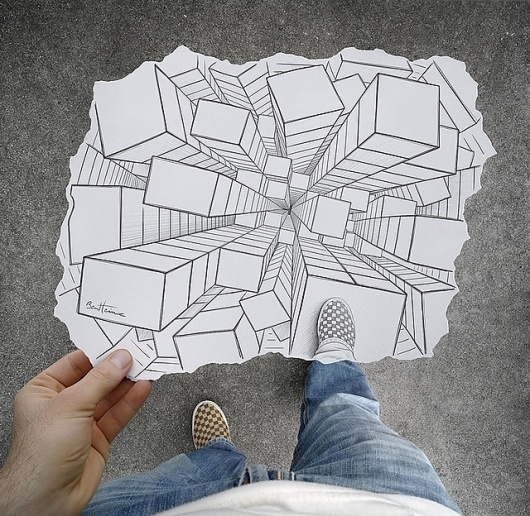 Pencil Vs Camera by Ben Heine I Art Sponge #photography #drawings #pictures #ben heine #pencil vs camera