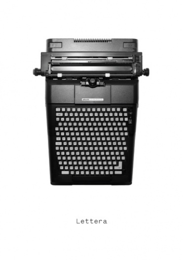 Lettera Release Poster #benezri #olivetti #design #graphic #kobi #poster #lettera
