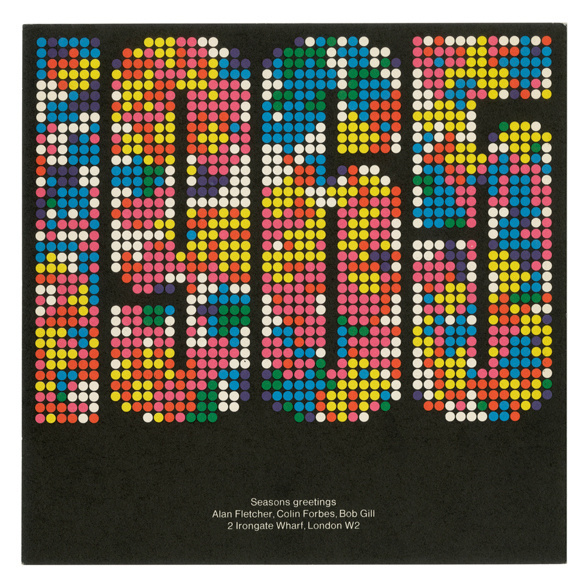 Seasons greetings: 1965 | Alan Fletcher #cover