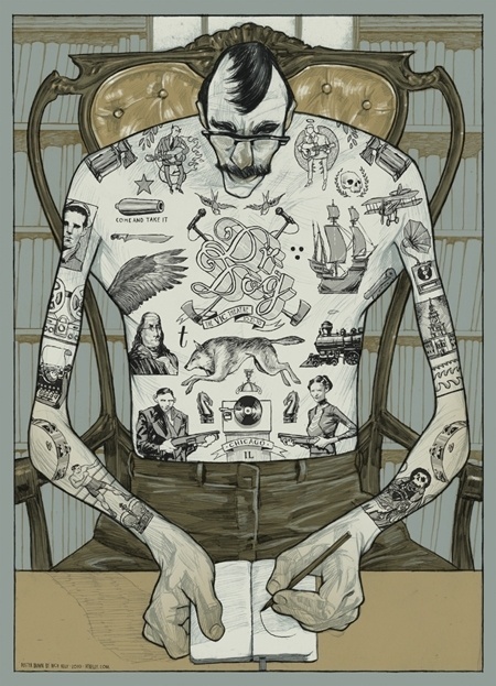 Área Visual: Las ilustraciones de Rich Kelly #ilustration #painting
