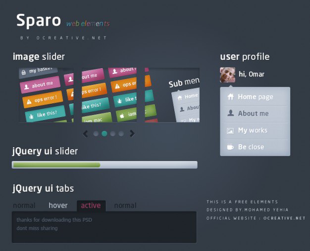 Dark ui elements psd material Free Psd. See more inspiration related to Web, Bar, Elements, Ui, Drop, Buttons, Psd, Dark, Web elements, Web button, Progress bar, Material, Progress, Tab, Down, Horizontal, Slideshow, Tooltips and Drop down on Freepik.