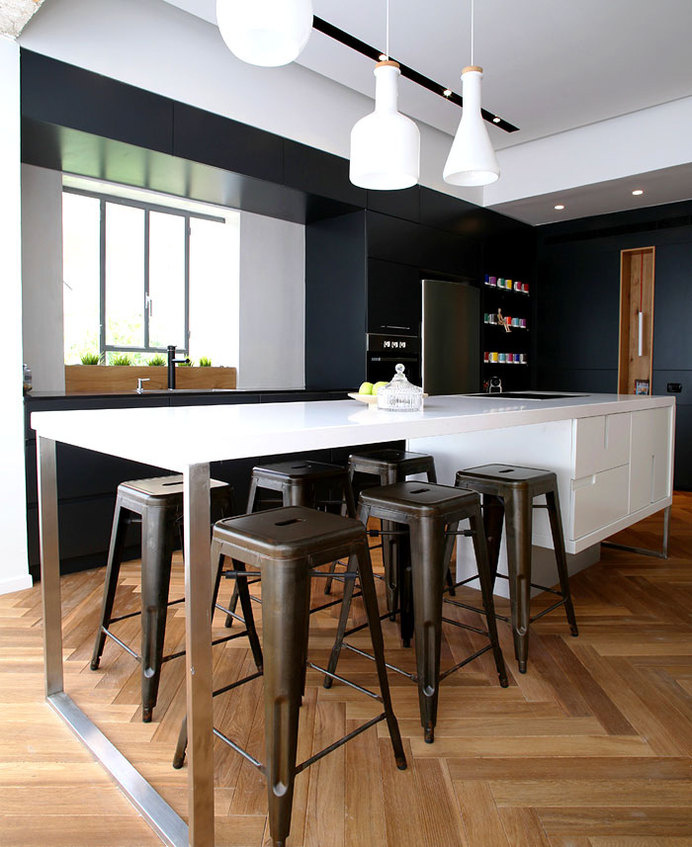 Functional Trendy Art Home dynamic very trendy art home #interior #kitchen #design