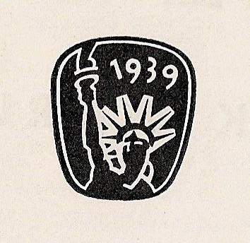 All sizes | New York World's Fair 1939 Mini Logo | Flickr - Photo Sharing! #stamp #badge #1930 #worlds #fair #logo #30s
