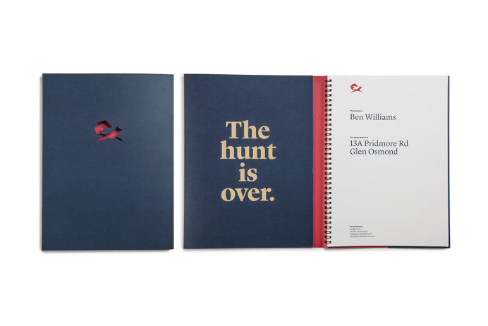 Fox brochure folder #brochure #folder #wire