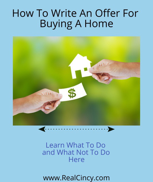 How To Write An Offer To Buy A Home