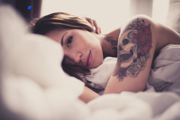 Good Morning by Ryan Rodinis #beauty #photography #tattoos #portrait