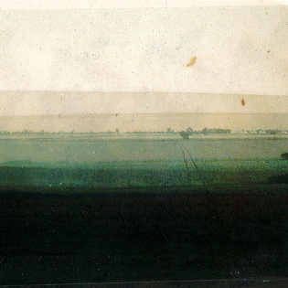 Course I / Mixed media on paper / Carlos Segura #painting #art #landscape