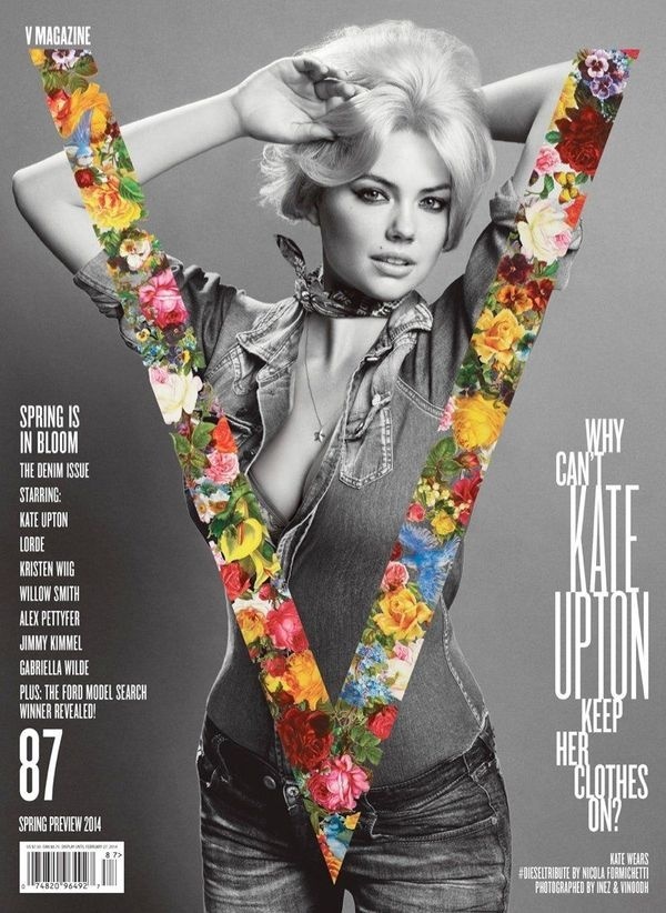 KATE UPTON BY INEZ & VINOODH FOR V MAGAZINE #87